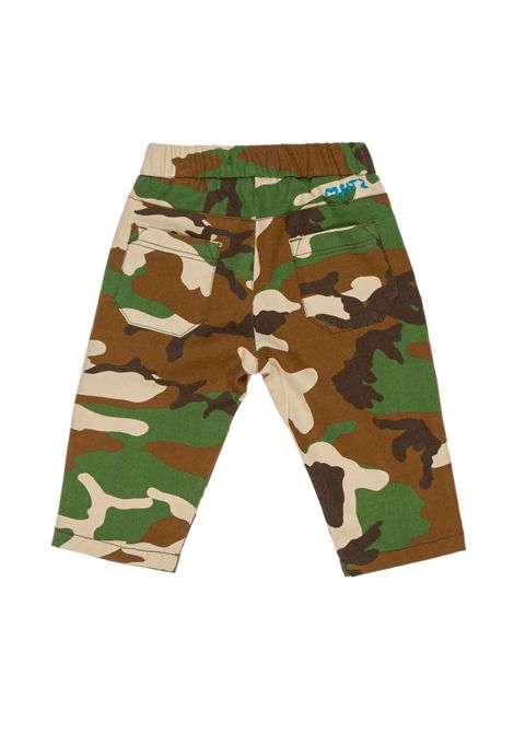 Pantaloni con stampa MANUEL RITZ | MR4512BEIGE